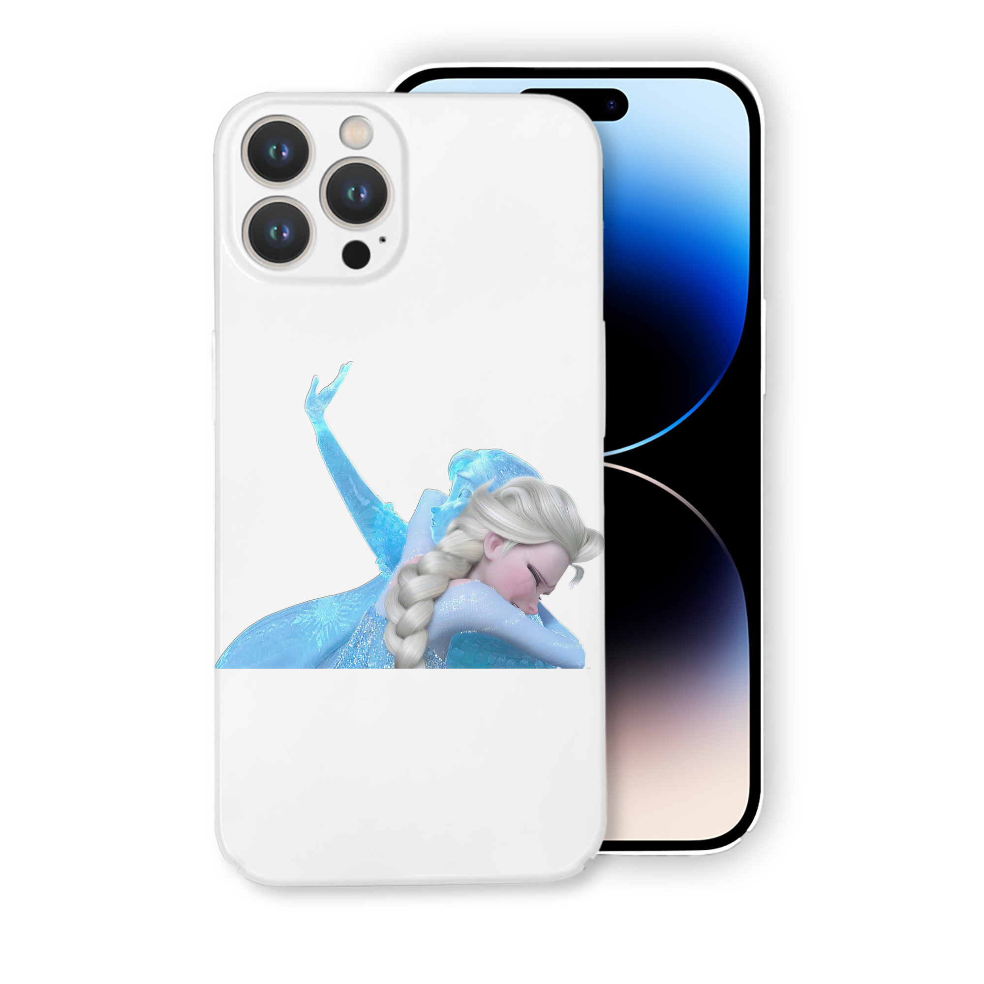 （画像用） アナと雪の女王 アンナ エルサ Frozen Anna Elsa 【iPhone 14シリーズ対応】ハードケース